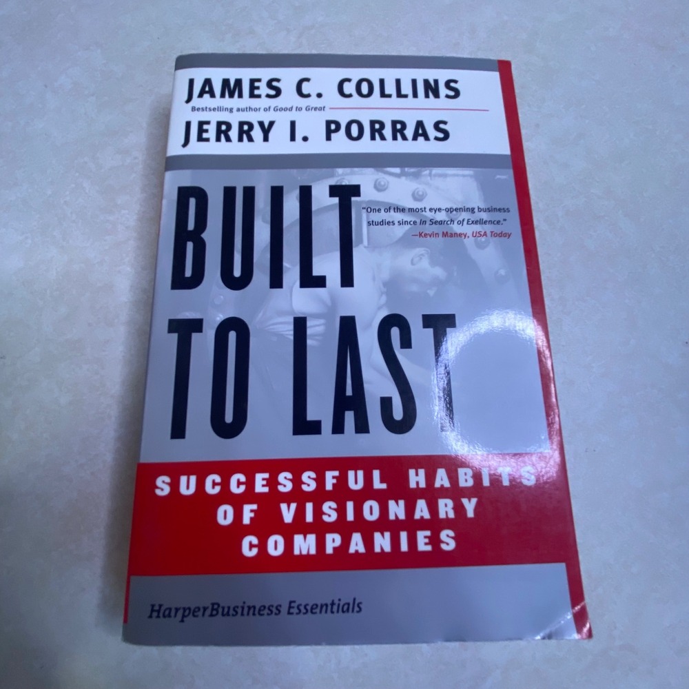 Built To Last Collins Paperback Business Book Business‎ Strategy, Leadership